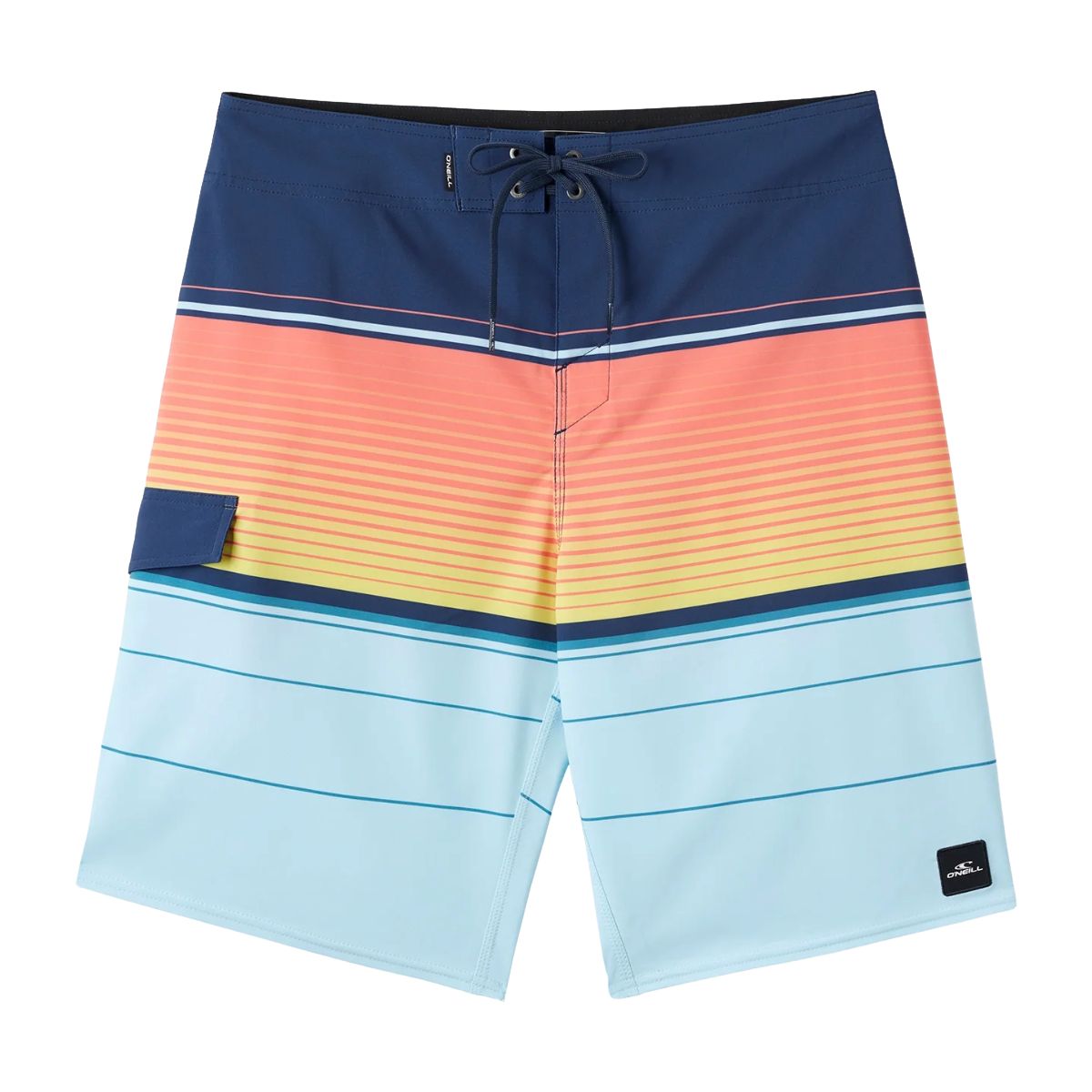O'Neill Boy's Lennox Stretch Boardshorts in Sky Blue
