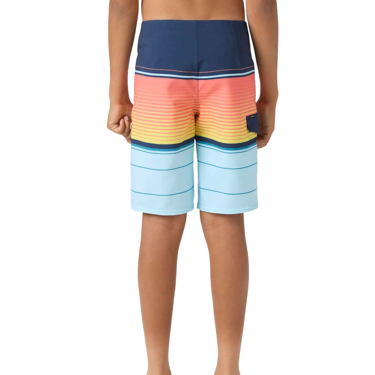 O'Neill Boy's Lennox Stretch Boardshorts in Sky Blue