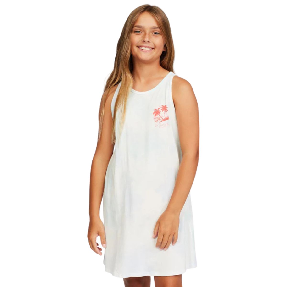 Billabong Easy Days Girls Dress in Clear Sky