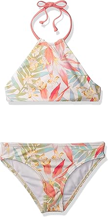 Billabong Girls Lil Love Palms Hanky Bikini Set in Multi - BoardCo