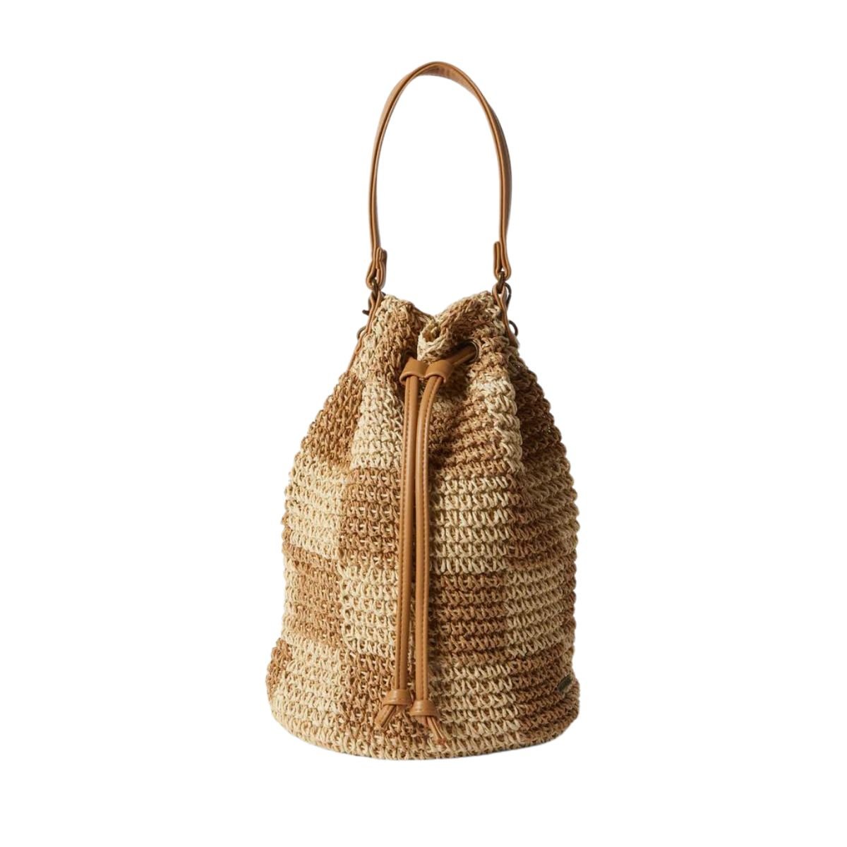 Billabong Travel More Straw Bag in Natural - BoardCo
