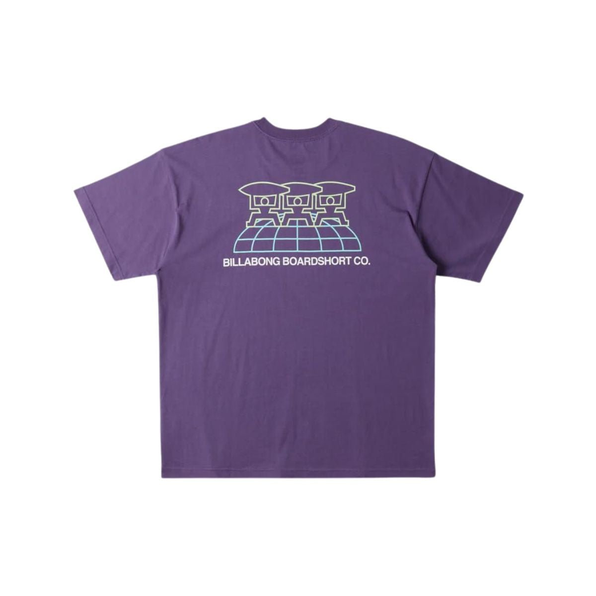 Billabong Worldwide SS OG Tee in Deep Plum - BoardCo