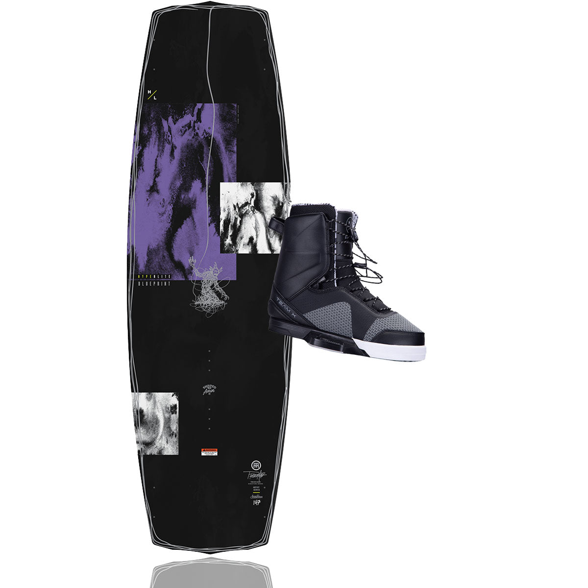 Hyperlite Blueprint w/Team X Wakeboard Package 2026