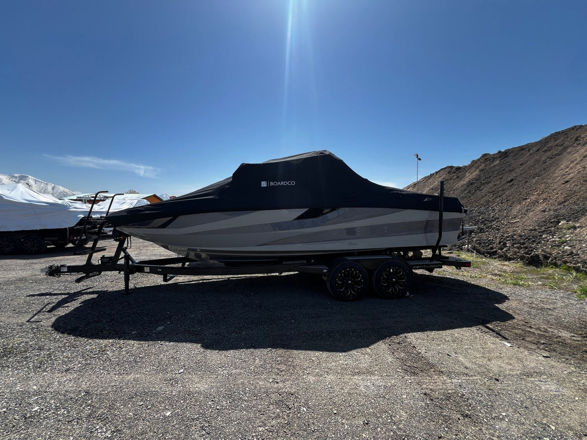 Centurion Fe23 W/DropZone Tower and Folding Canopy - Tower Down Ratchet Cover - BoardCo