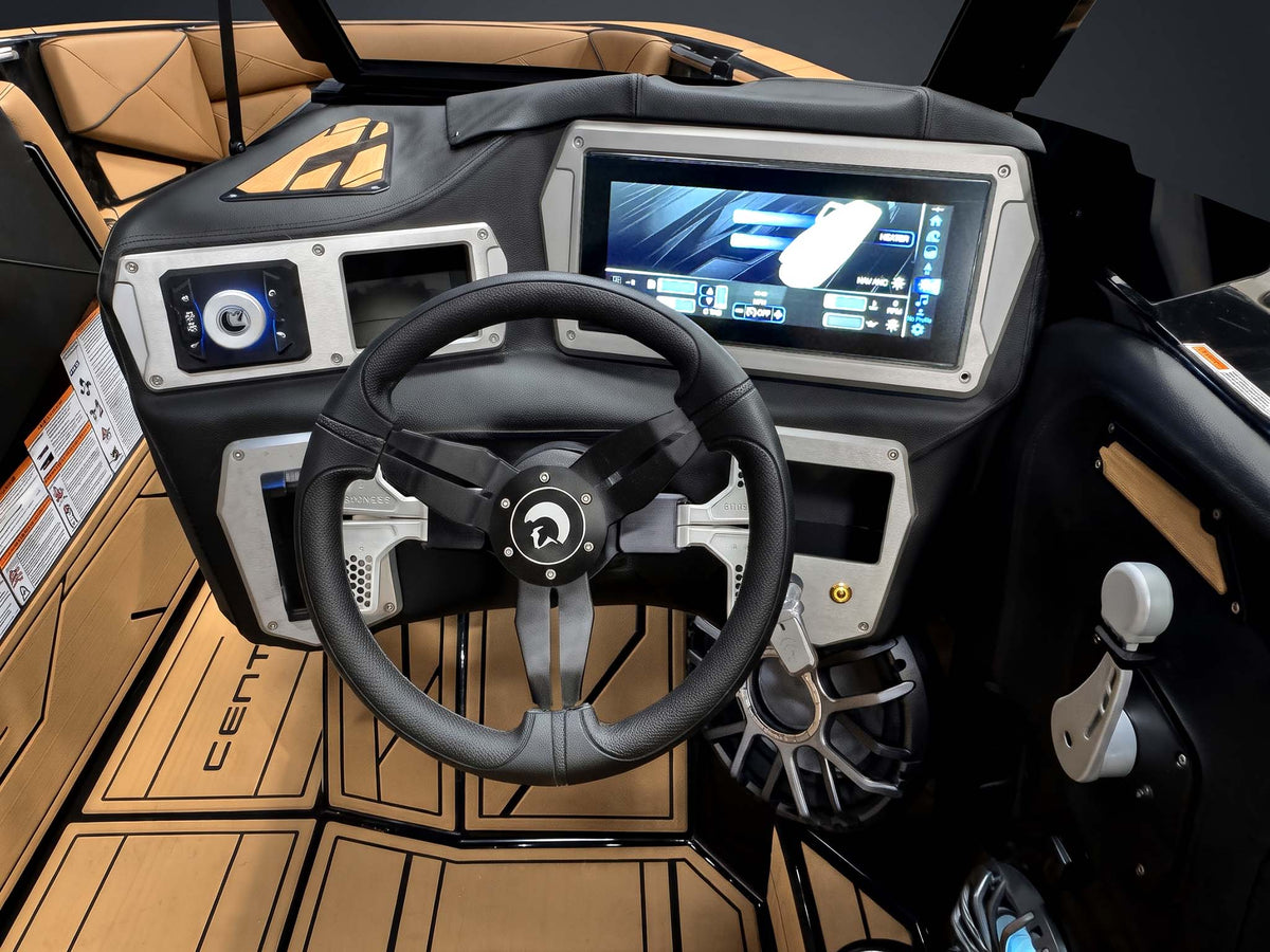 2027 Centurion Nv243 in Black Metal Flake w/ Castano Brown interior