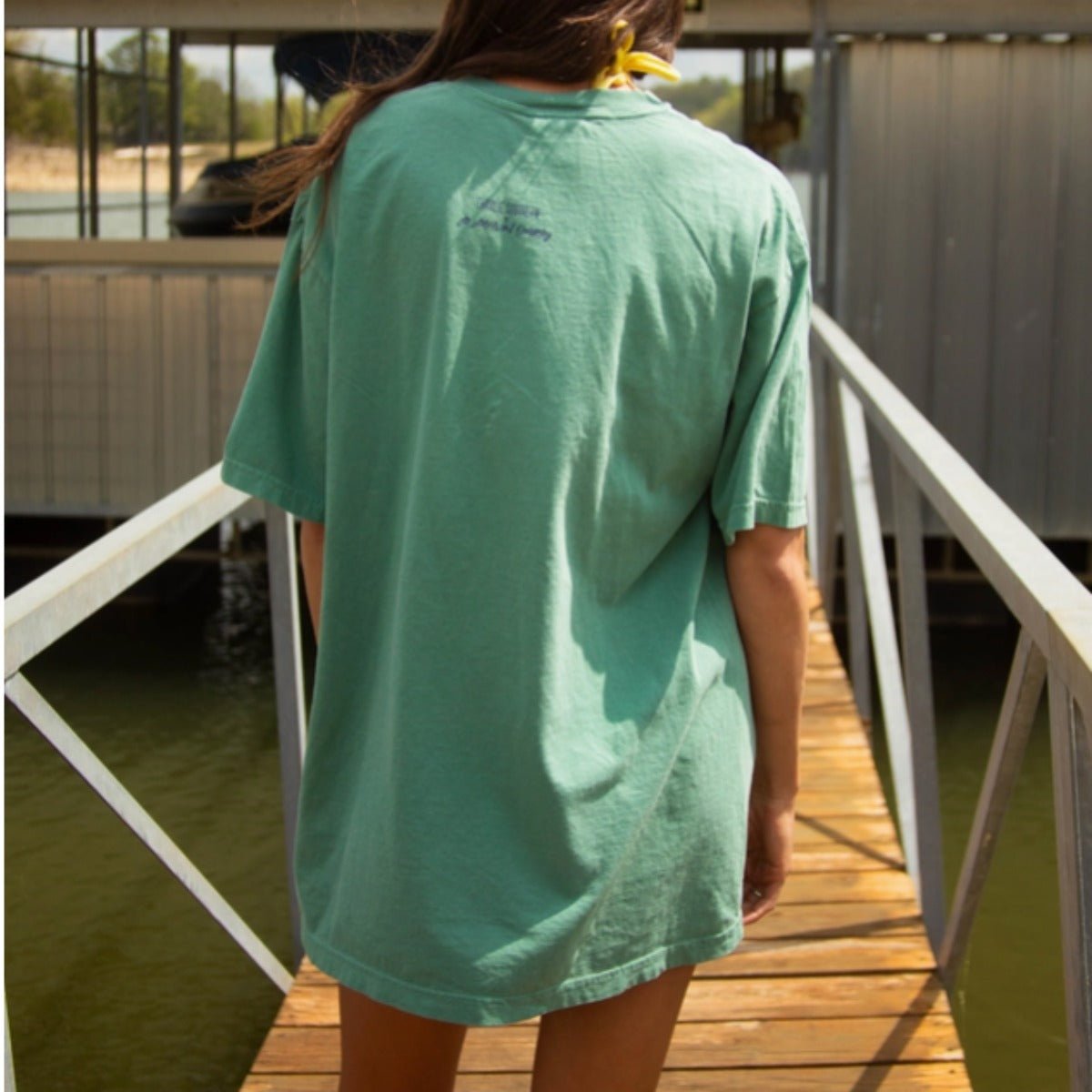 Charlie Southern Lake Club Tee in Green - BoardCo