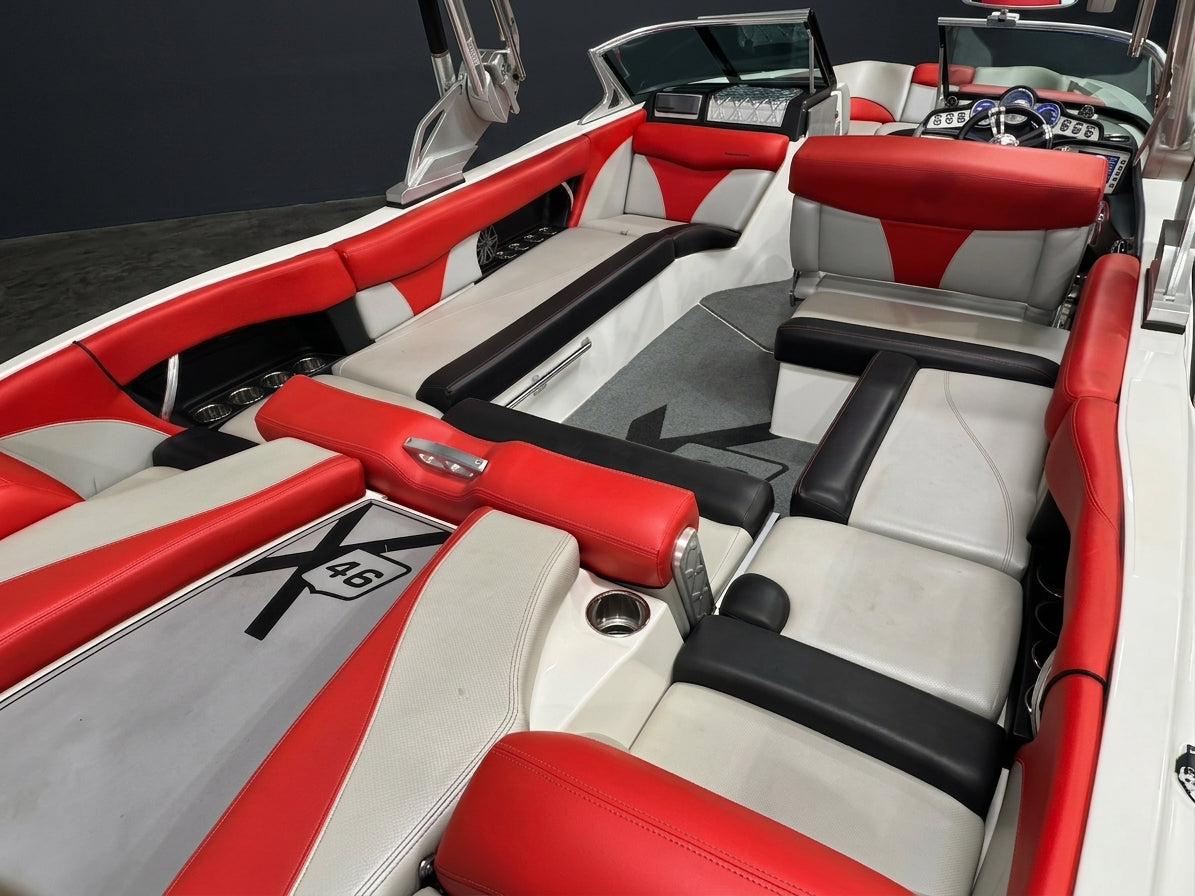 2016 Mastercraft X46 - Red Metal Flake / Black
