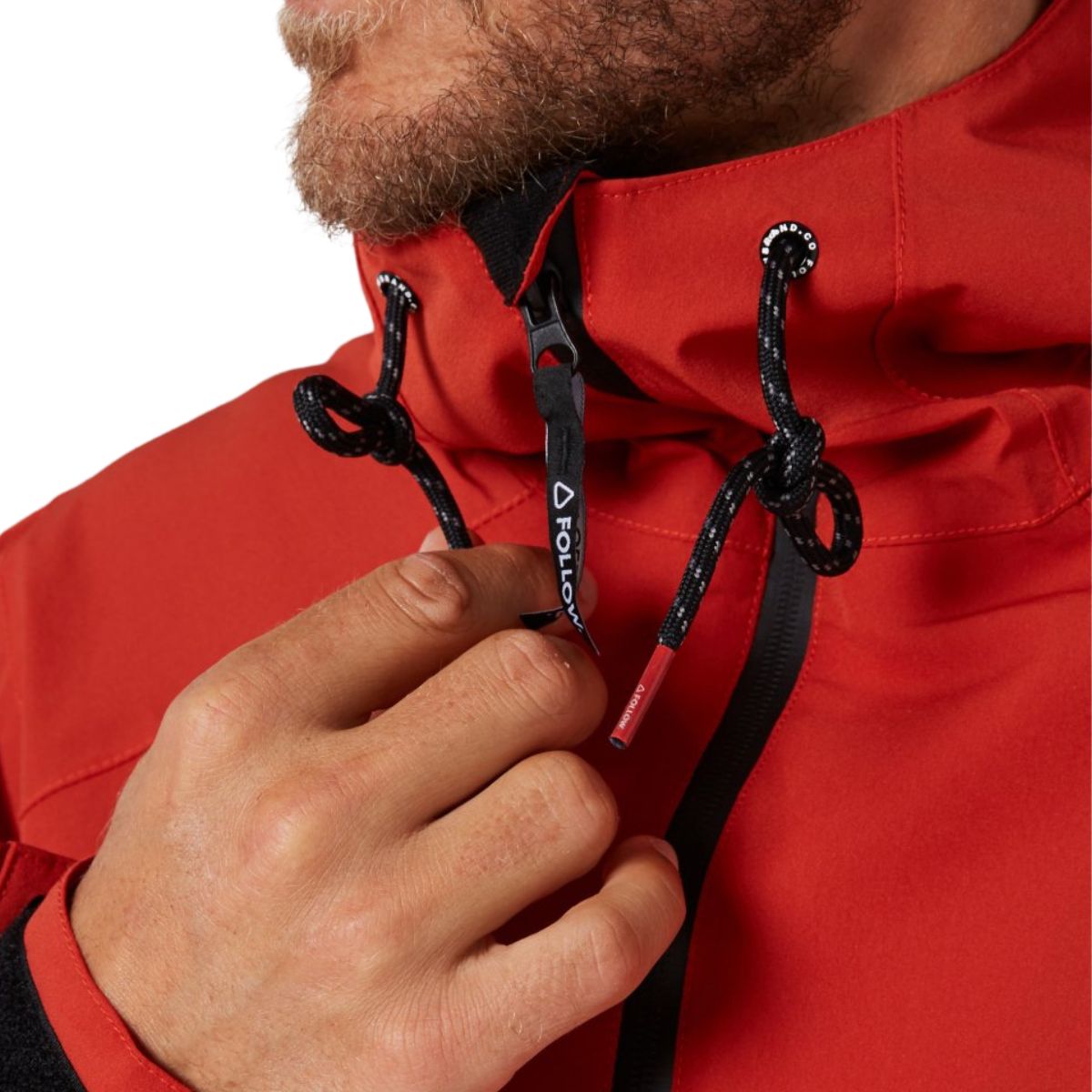 Follow Spray Anorak in Dirty Red - BoardCo