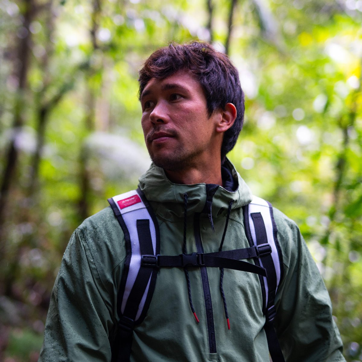 Follow Spray Anorak in Olive - BoardCo