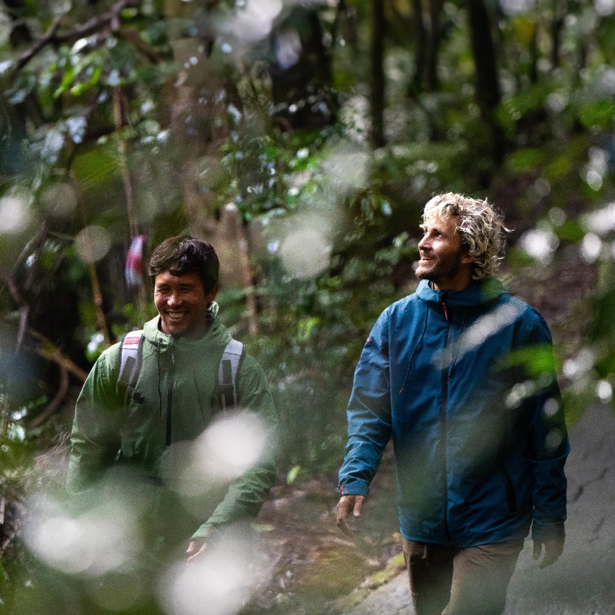 Follow Spray Zip Through Jacket in Slate - BoardCo