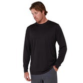 Follow Sun Tee Long Sleeve in Black - BoardCo
