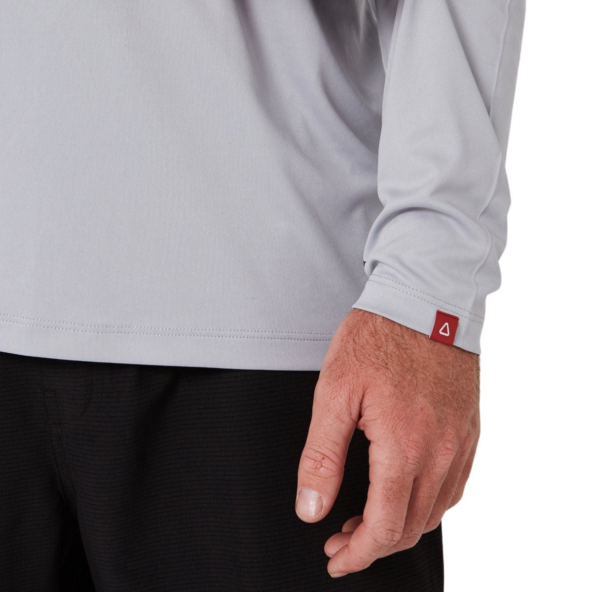 Follow Sun Tee Long Sleeve in Light Grey - BoardCo