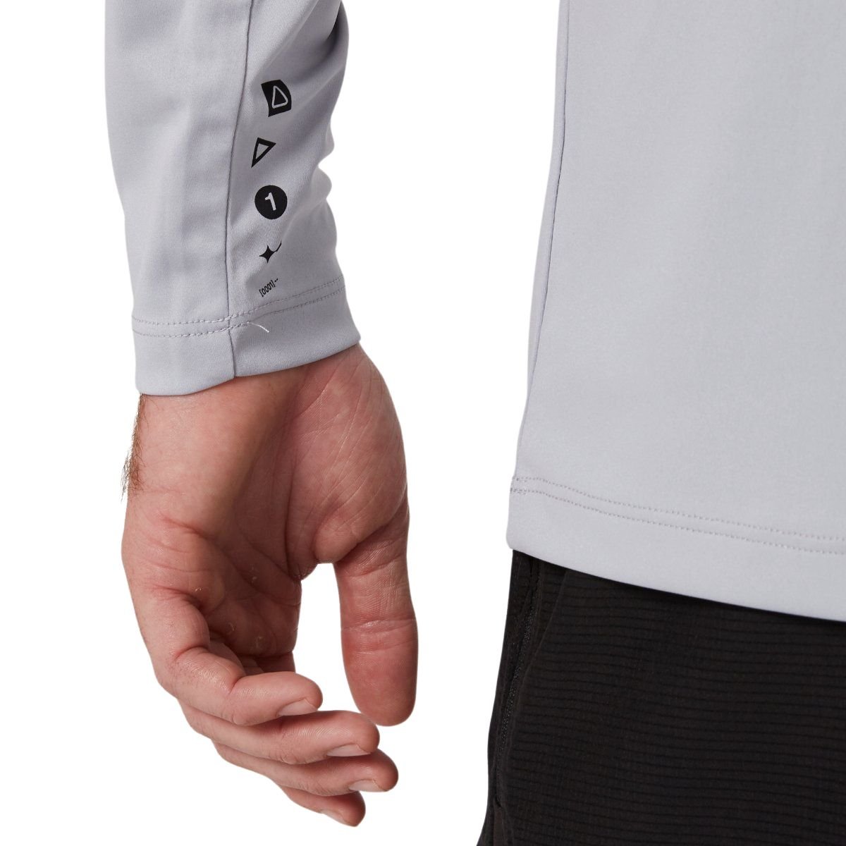 Follow Sun Tee Long Sleeve in Light Grey - BoardCo