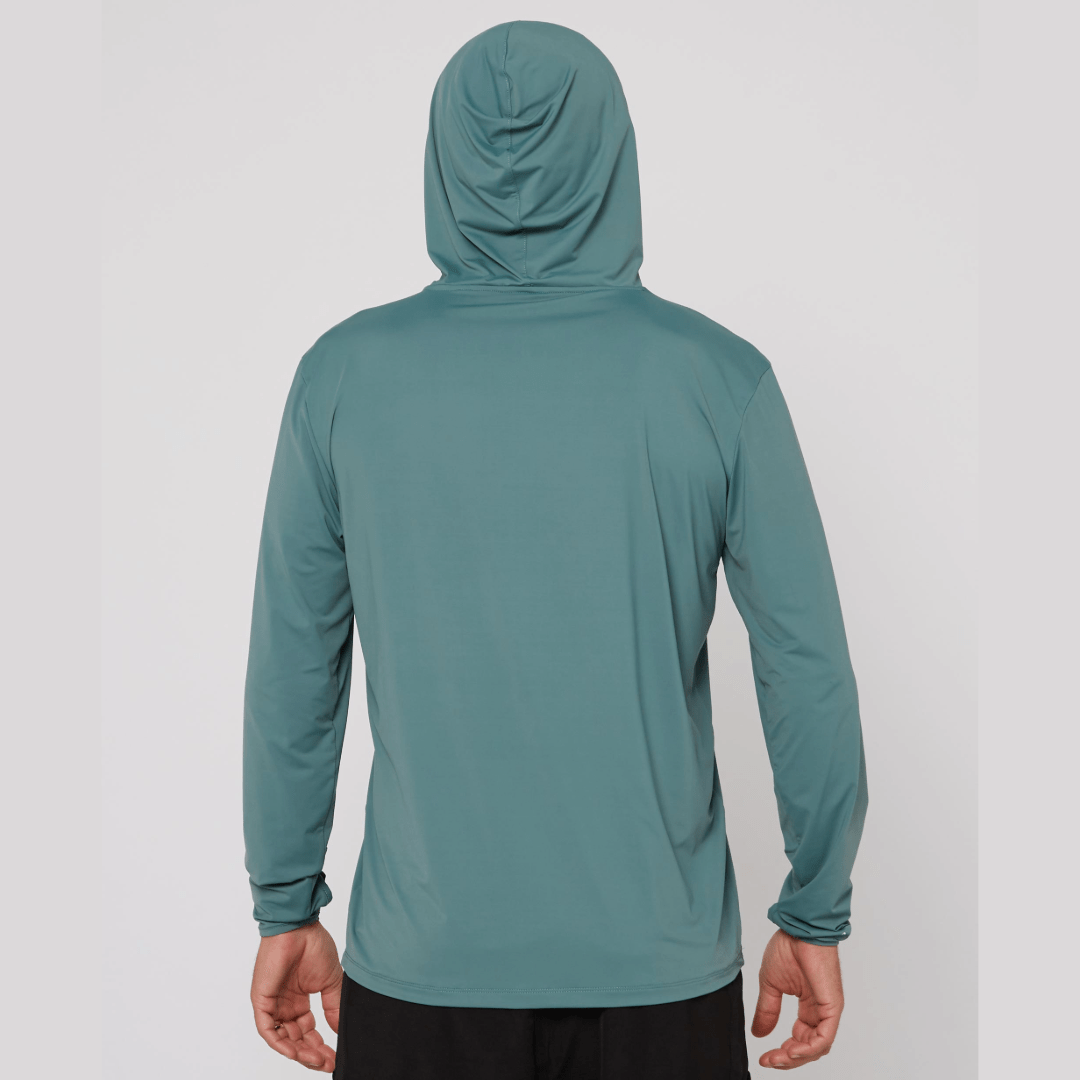 Follow Water Hood Long Sleeve in Olive - BoardCo