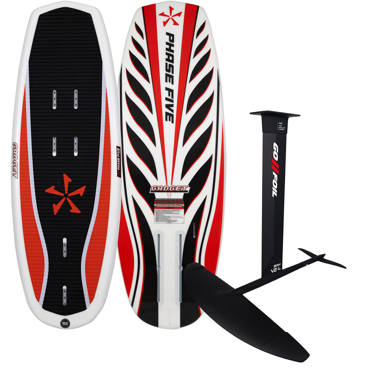 Phase 5 Gadget V3 + Go Foil Cruise Wake Foil Package 2026
