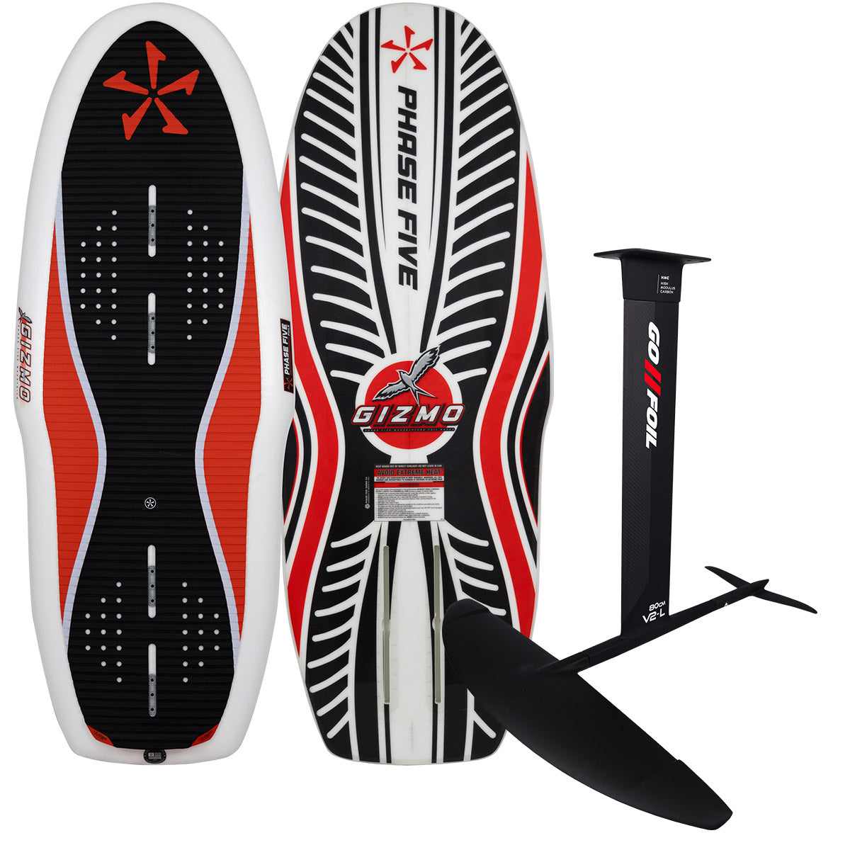 Phase 5 Gizmo + Go Foil Cruise Wake Foil Package 2026