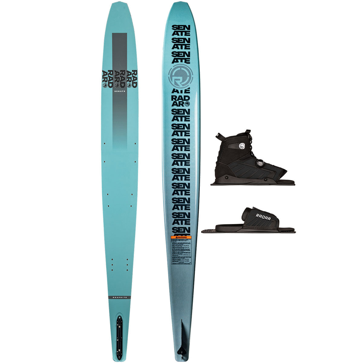 Radar Graphite Senate w/ Vector BOA & Vector BOA ARTP Water Ski Package 2026