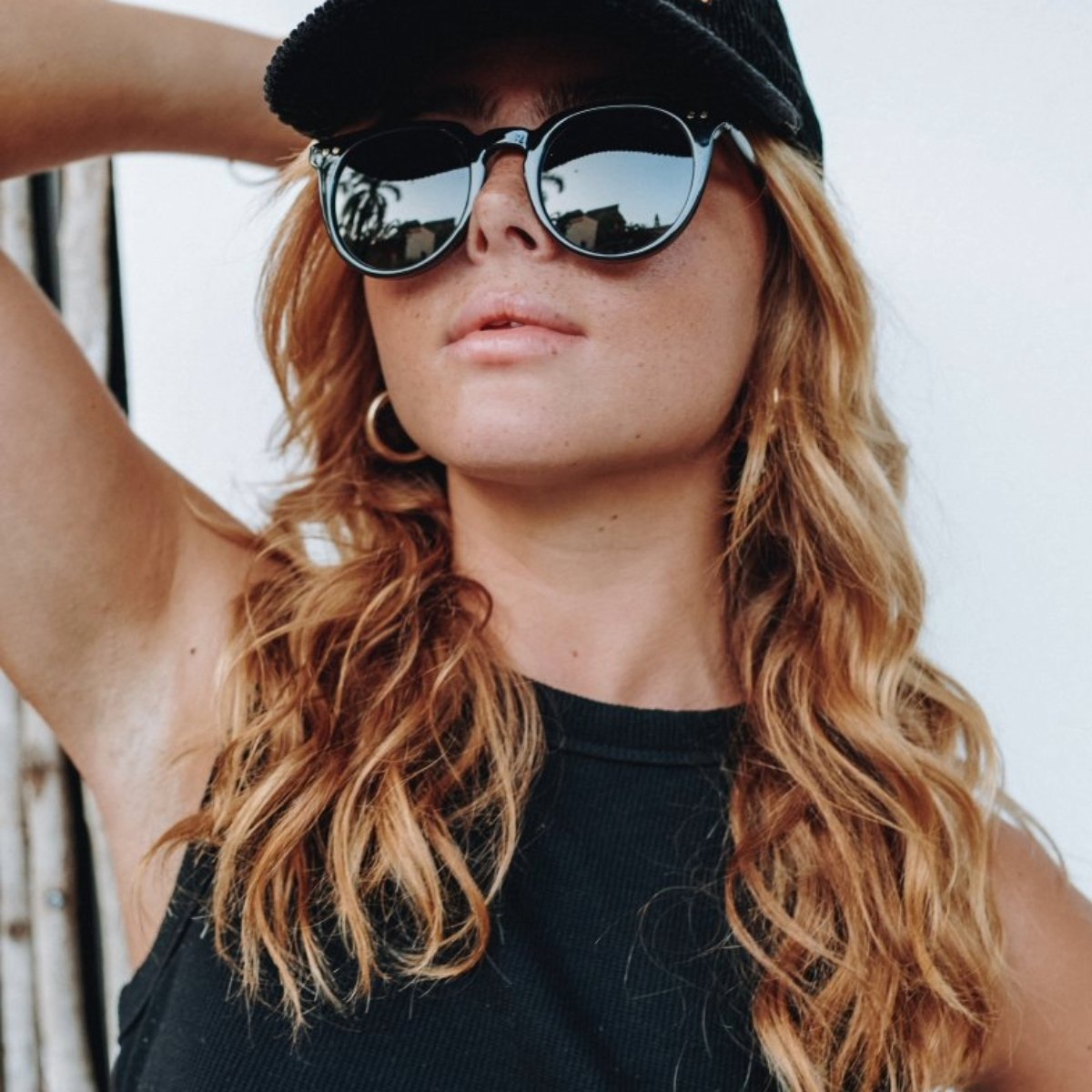 I - Sea Ella Sunglasses in Black/Smoke - BoardCo