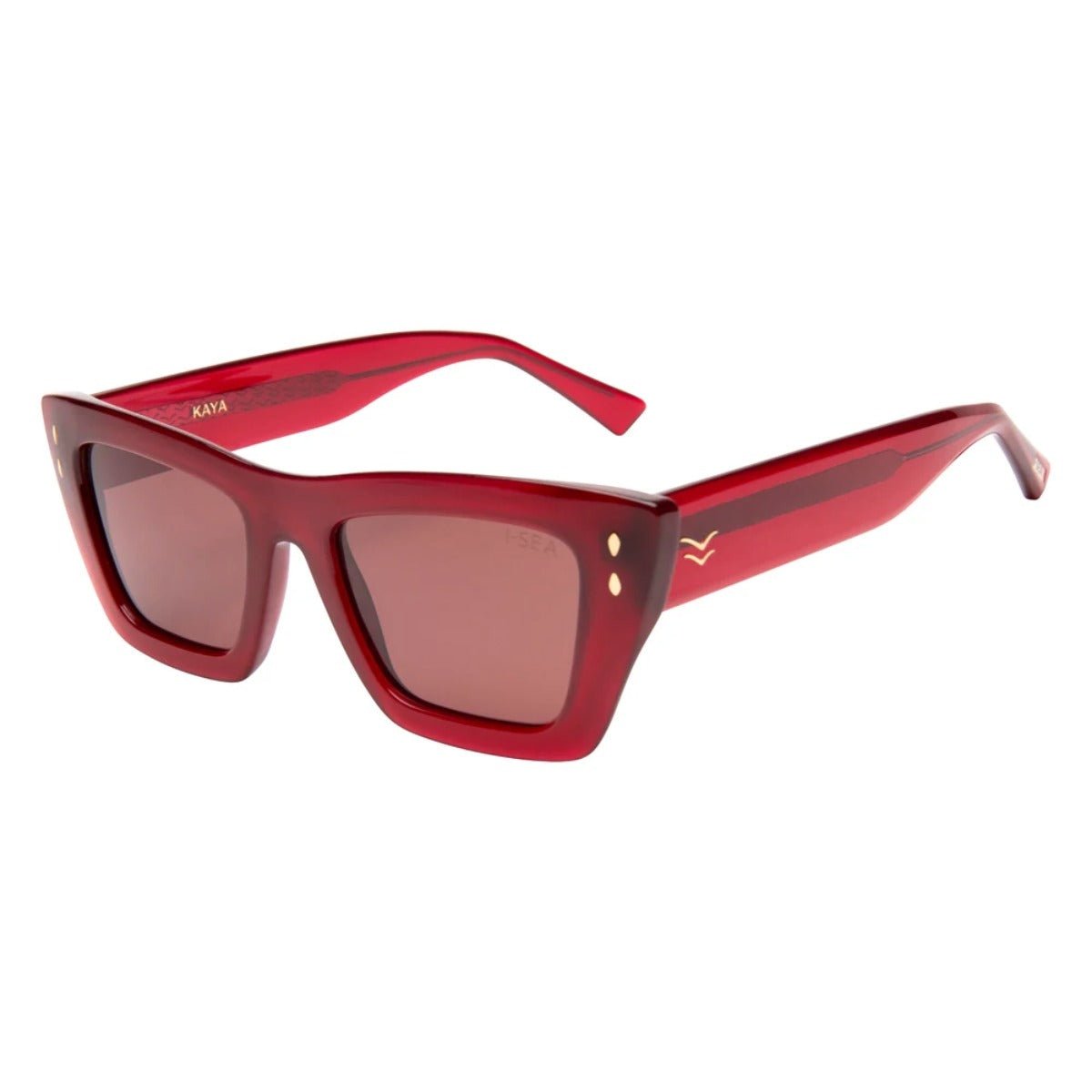 I - Sea Kaya Sunglasses in Raspberry/ Plum - BoardCo
