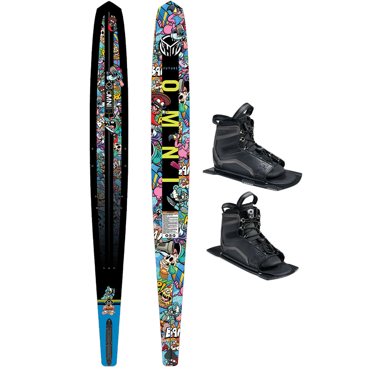 HO Future Omni Wacky Toons w/ Double Stance UltraLite Water Ski Package 2026