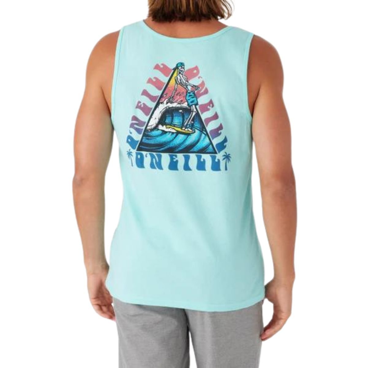 O'Neill El Jefe Tank in Turquoise - BoardCo