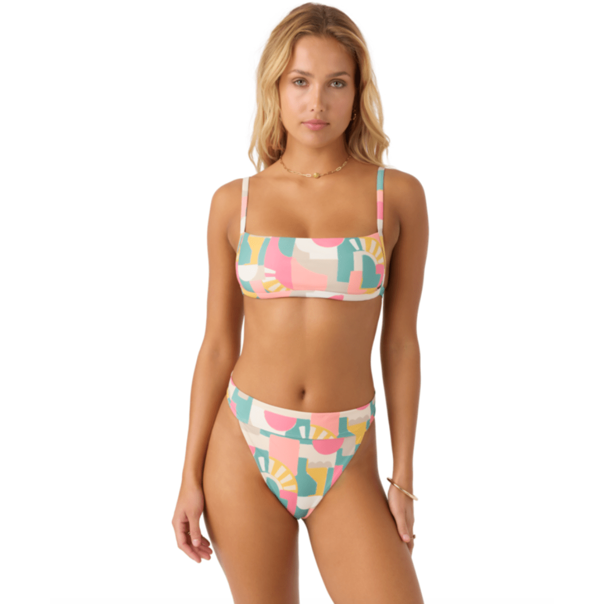 O'Neill Lisbon Geo Santa Barbara Bikini Bottoms in Mulitcolor - BoardCo