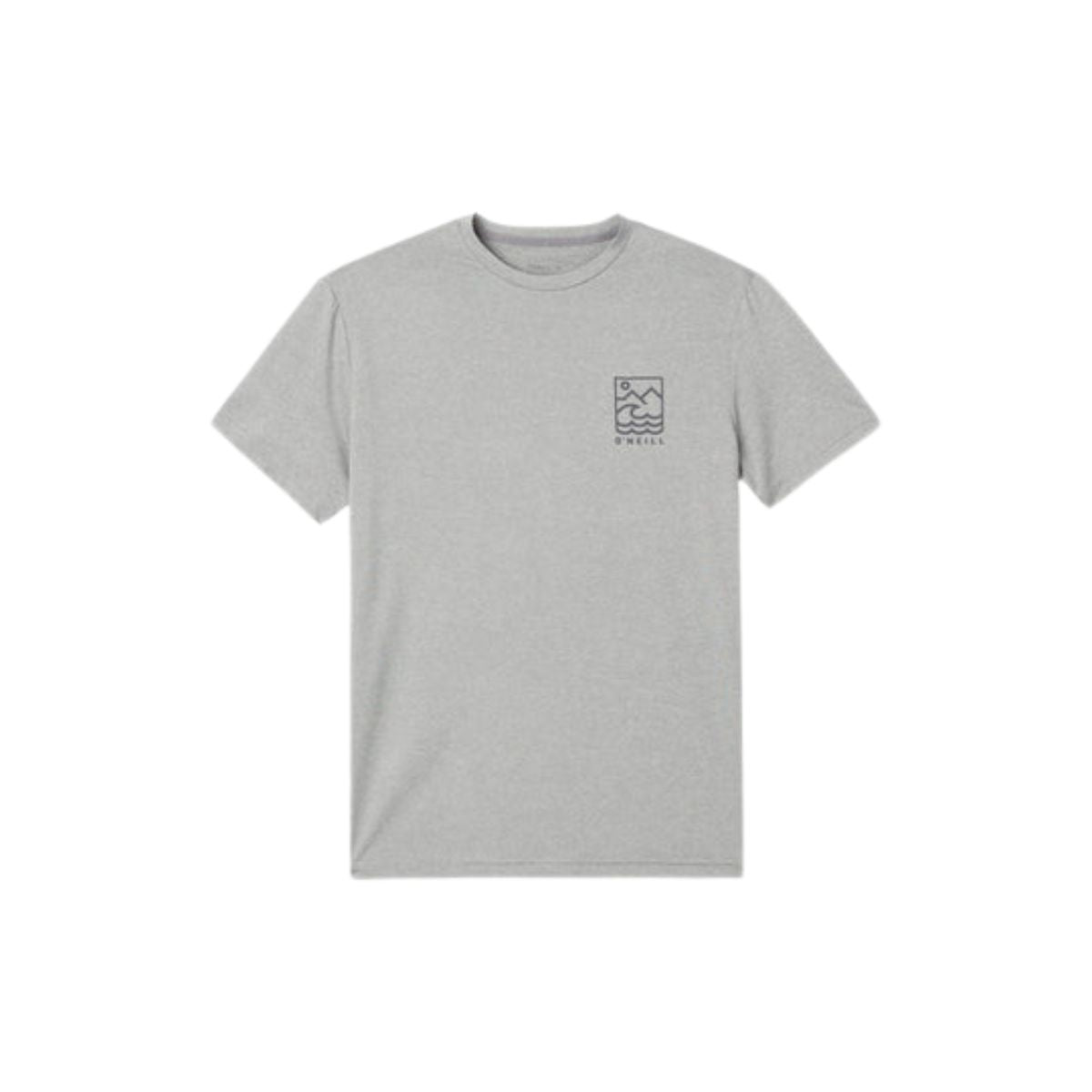 O'Neill TRVLR UPF Staple Tee in Heather Grey - BoardCo