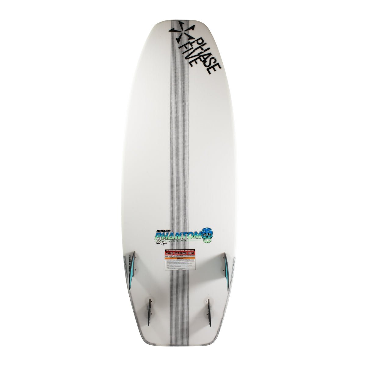 Phase 5 Phantom Wakesurf Board 2024 - Black Pads - BoardCo