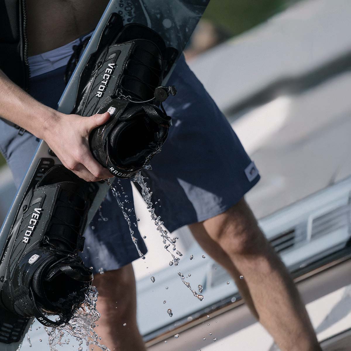 Radar Graphite Senate w/ Double Vector BOA Water Ski Package 2025