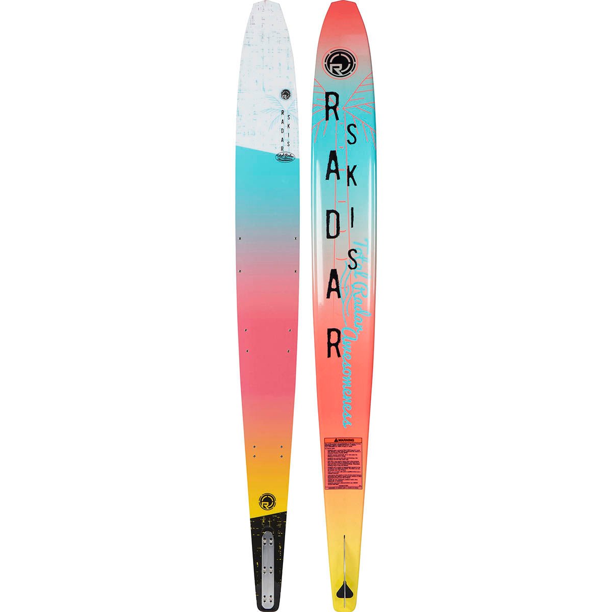 Radar Girl's TRA Water Ski White / Blue / Coral 2021 - BoardCo