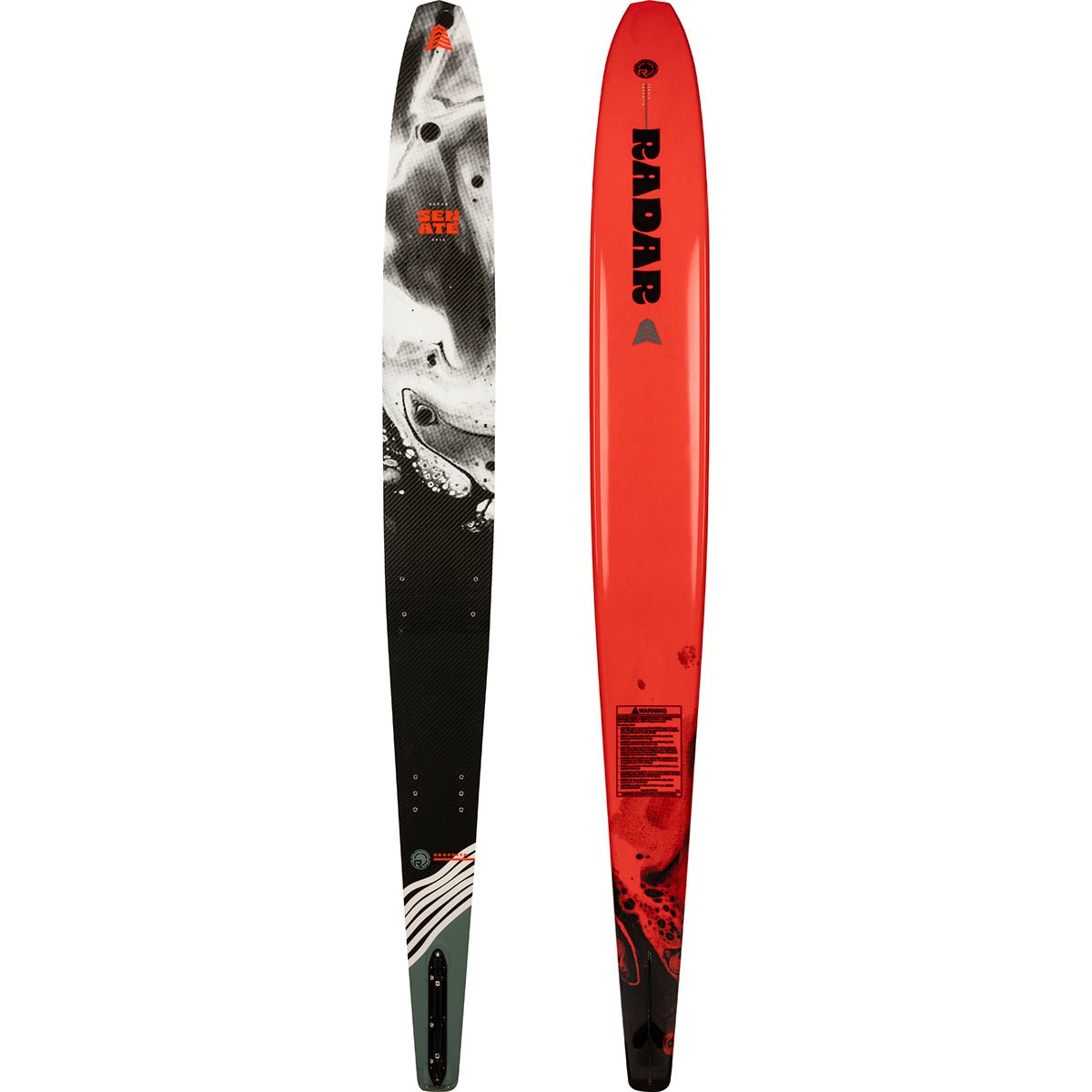 スキー senbei Radar Graphite Senate Water Ski 2025 | Speed & Precision Control