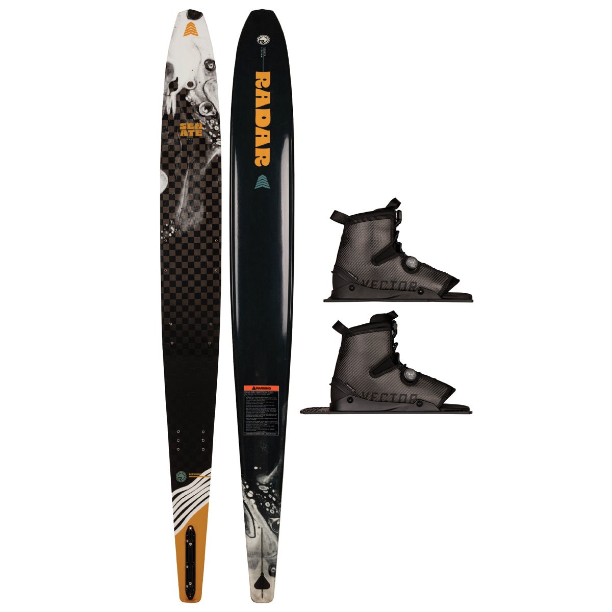 Radar Lithium Senate w/ Carbitex Vector BOA Dbl Boot Water Ski Package 2025 - BoardCo