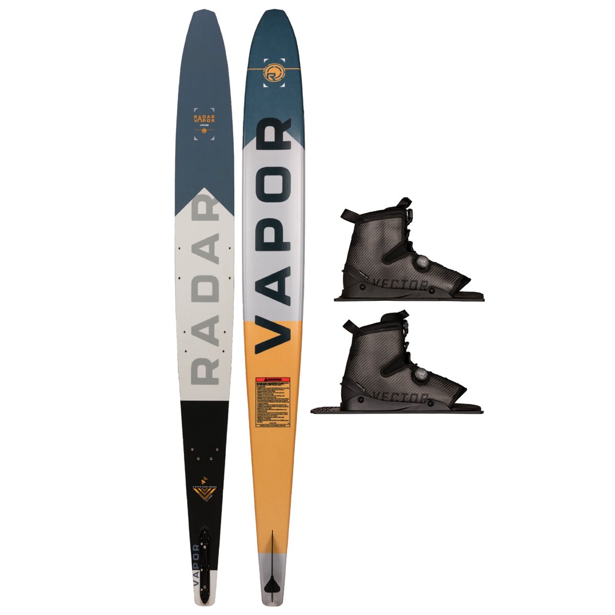 Radar Lithium Vapor w/ Carbitex Vector BOA Dbl Boot Water Ski Package 2025 - BoardCo