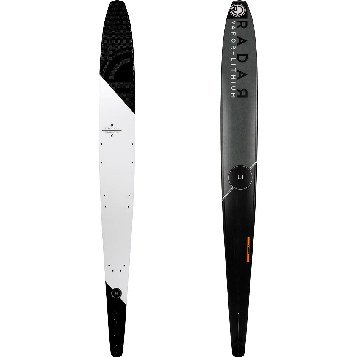 Radar Lithium Vapor Water Ski White/Carbon/Gunmetal 2019 - BoardCo