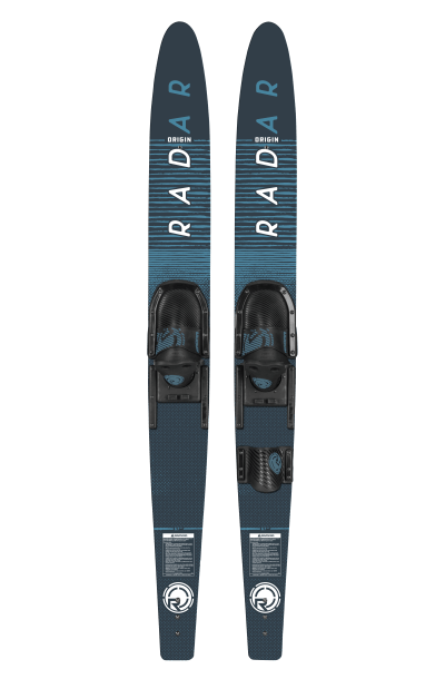 Radar Origin Combo Water Skis w/ Adj Horseshoe Bindings 2025 - BoardCo
