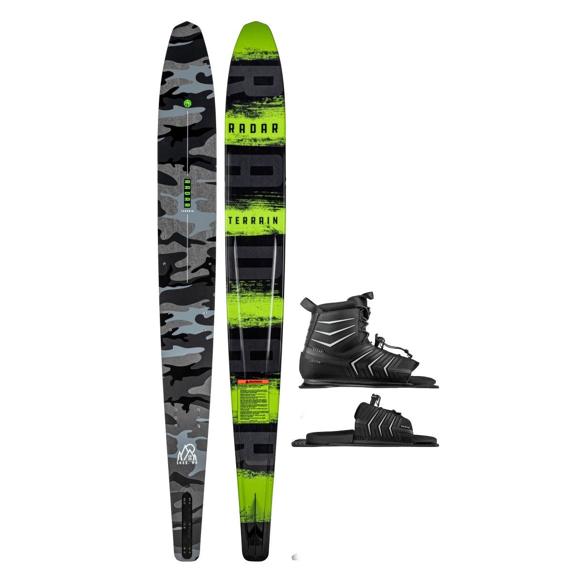 Radar Terrain w/ Vector Vector ARTP Water Ski Package 2022 - BoardCo