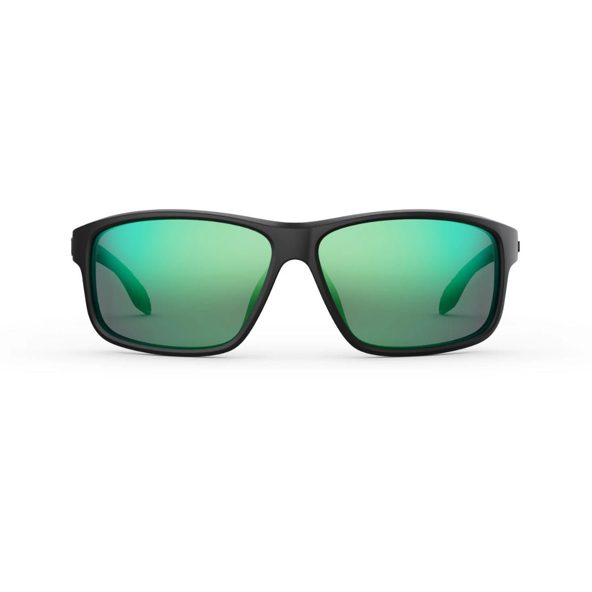 Rheos Eddies Sunglasses in Gunmetal/Emerald - BoardCo