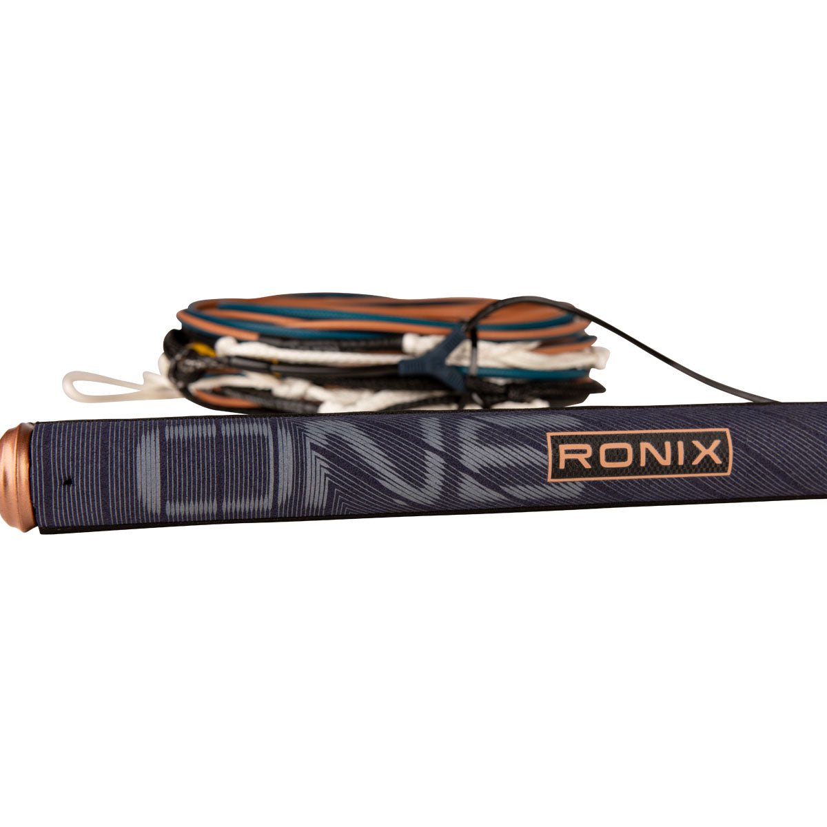 Ronix One Wakeboard Handle Combo w/80ft. R8 Rope in Blue / Copper - BoardCo