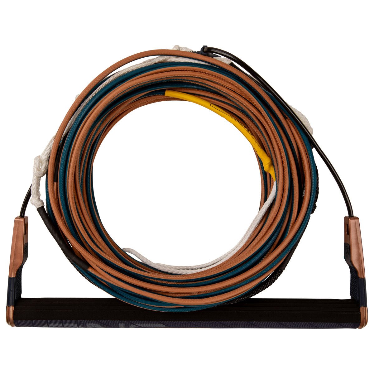 Ronix One Wakeboard Handle Combo w/80ft. R8 Rope in Blue / Copper - BoardCo