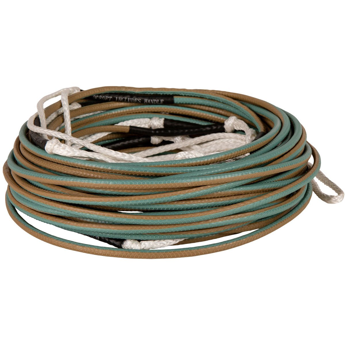 Ronix R8 80 ft. 8 Section Wakeboard Rope in Blue / Champagne - BoardCo