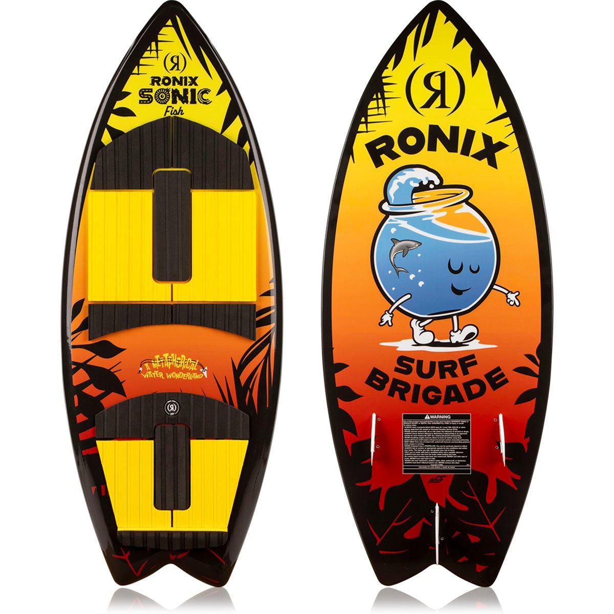 Ronix Sonic Fish Boys Wakesurf Board - Kids Wakesurfing | BoardCo