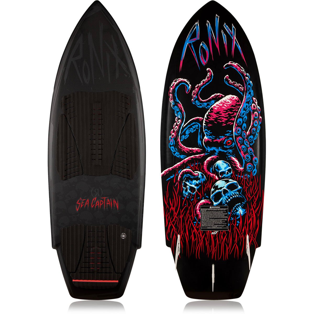Ronix Tuff Tech Sea Captain Wakesurf Board - Durable, Locked-In