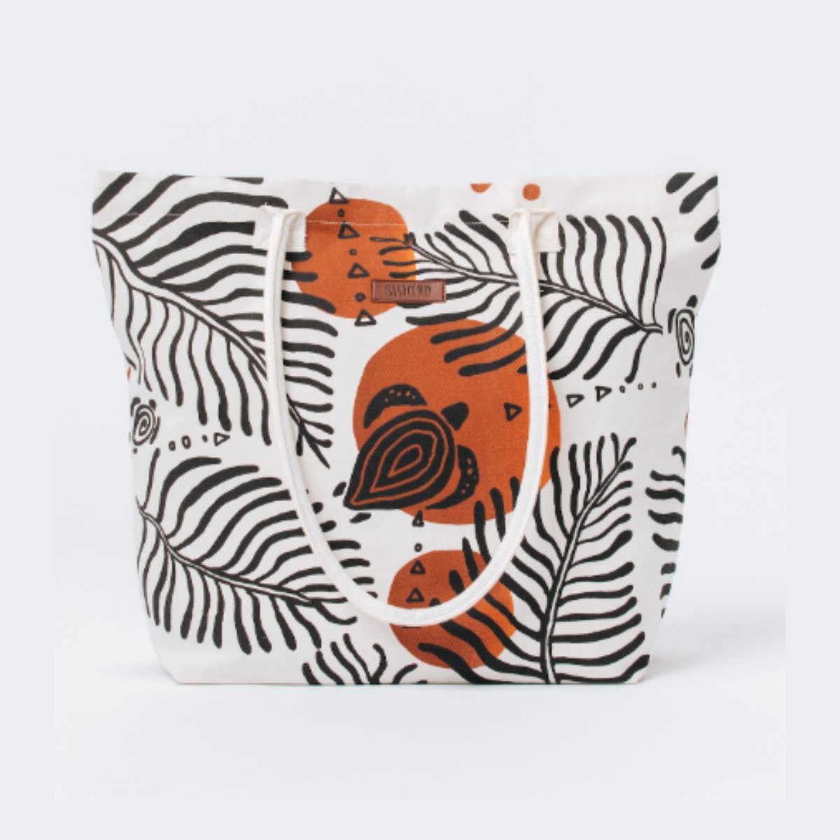 Sand Cloud Retro Turtles Beach Tote