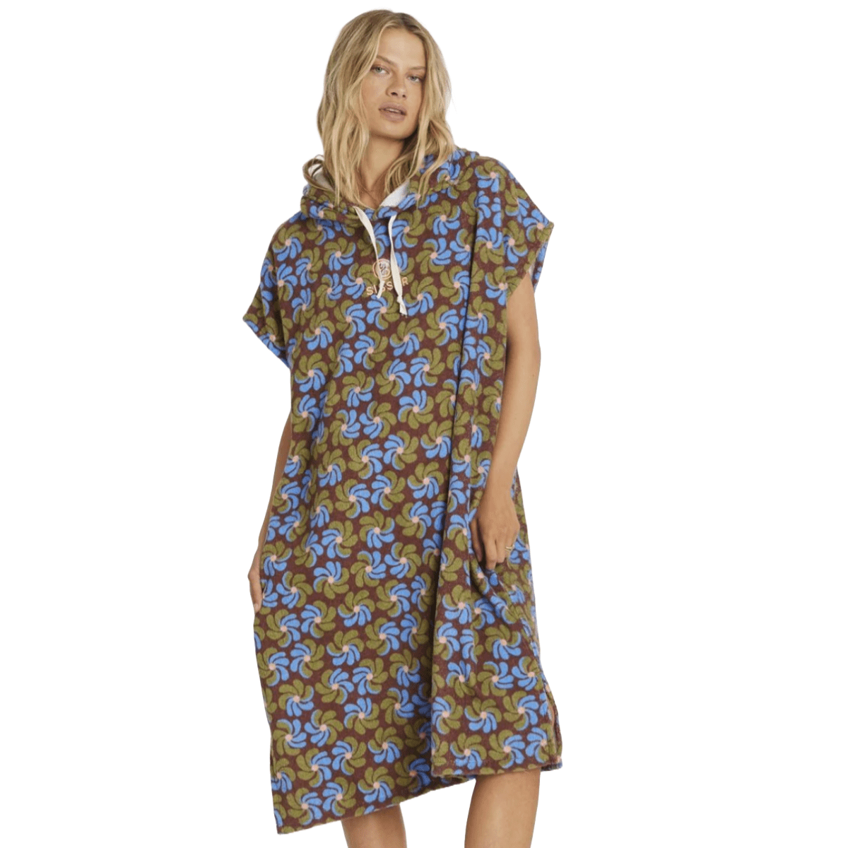 Sisstr Warm Waves Hooded Towel in Mocha - BoardCo