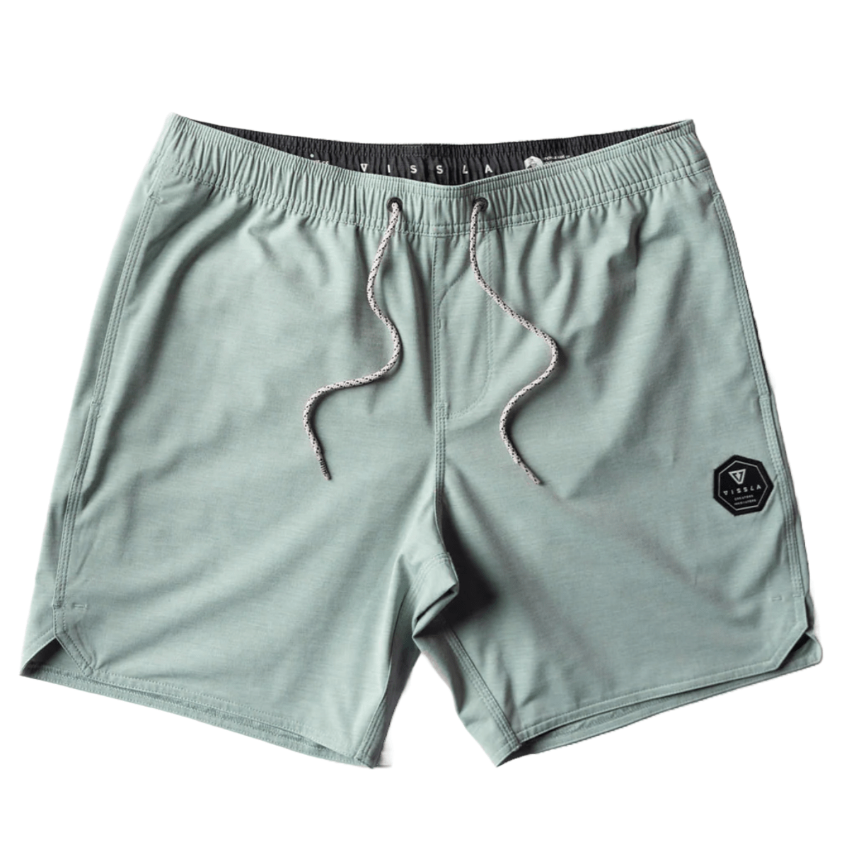 Vissla Breakers 16.5" Ecolastic Boardshorts in Dusty Green - BoardCo