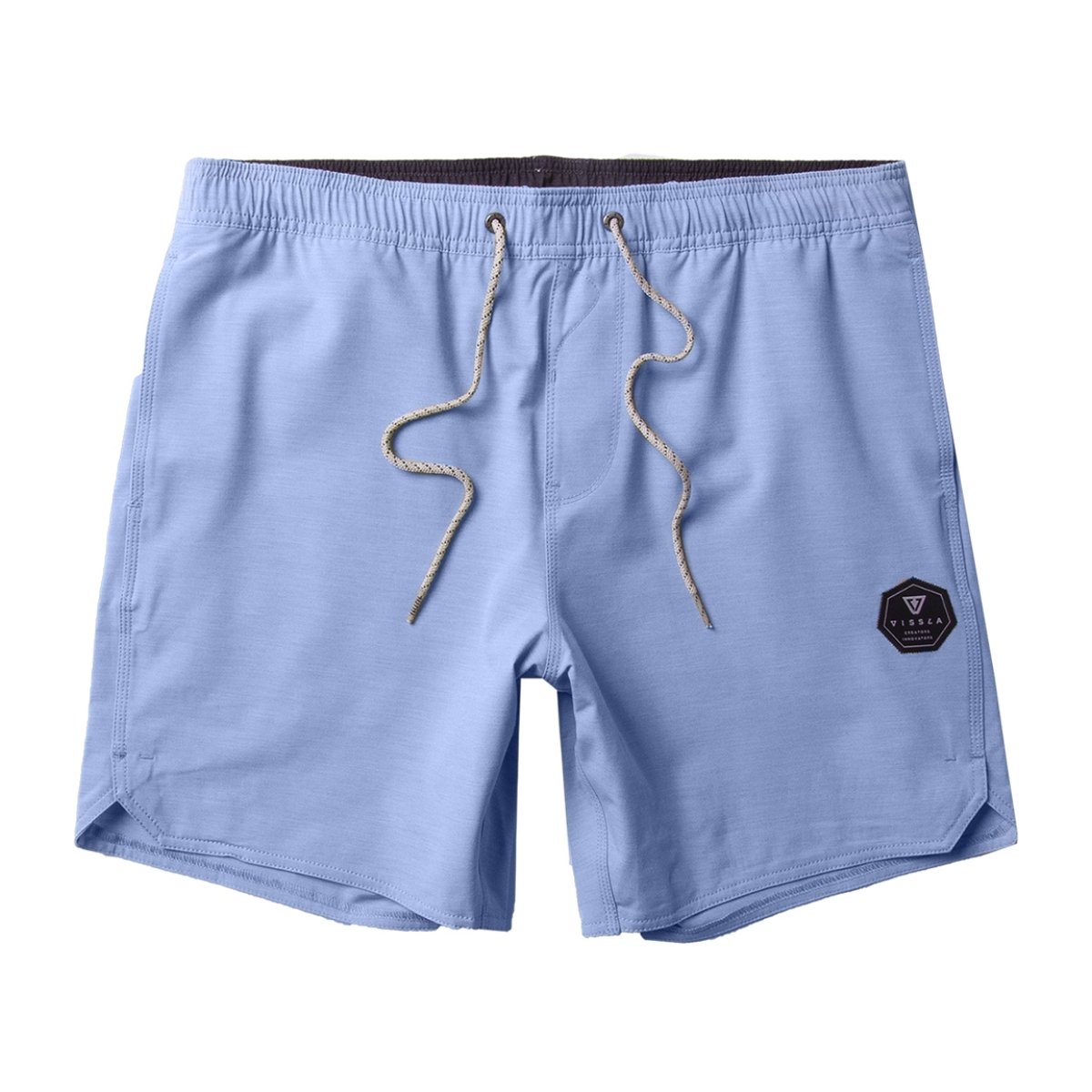 Vissla Breakers 16.5" Ecolastic Boardshorts in Harbor Blue - BoardCo
