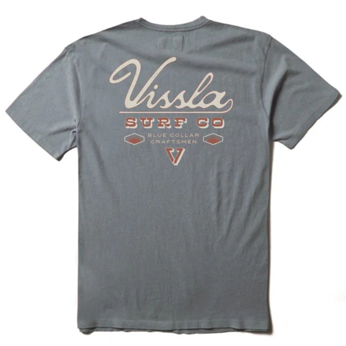 Vissla Craftsman Tee in Blue Haze - BoardCo