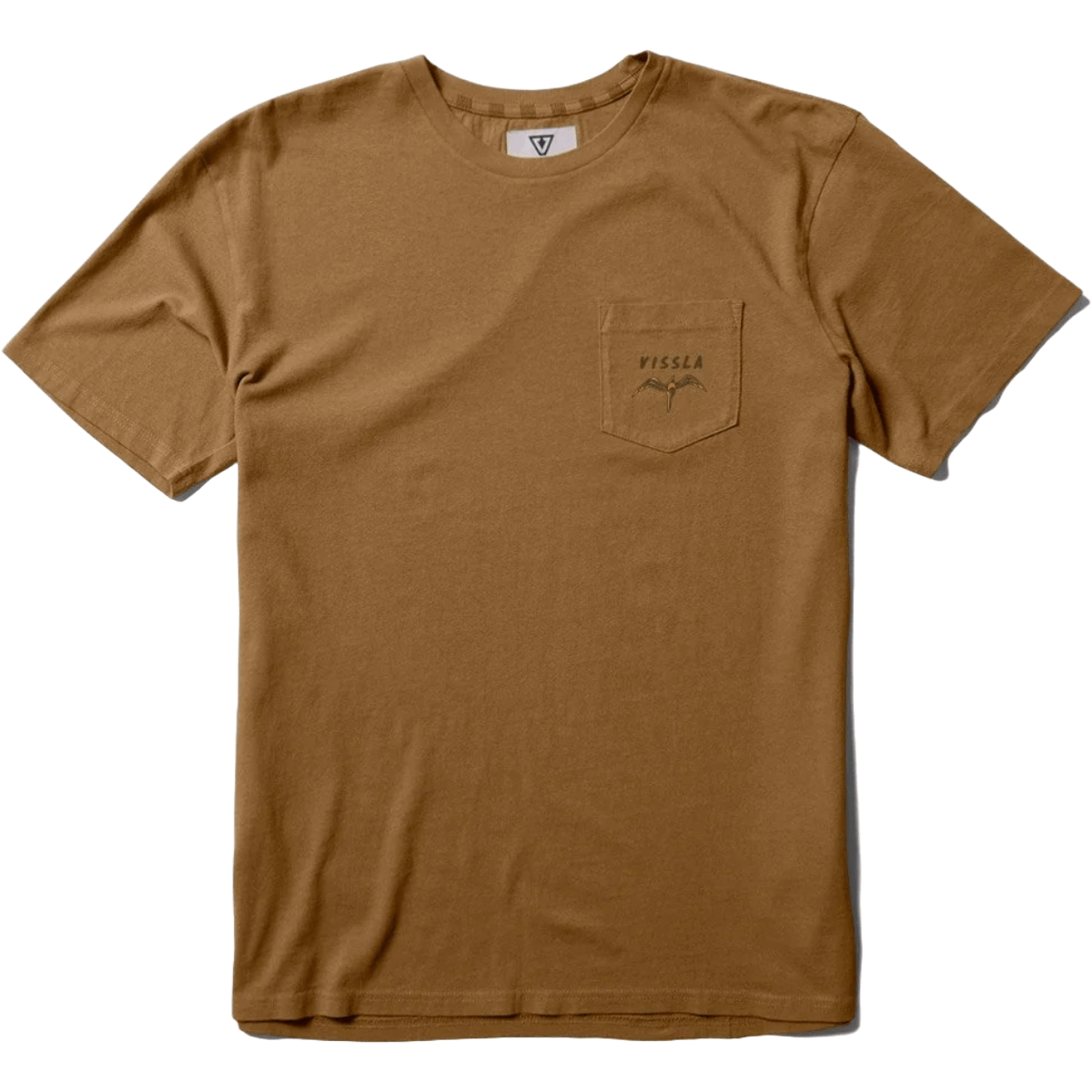 Vissla Lei'd Back Pocket Tee in Rubber - BoardCo