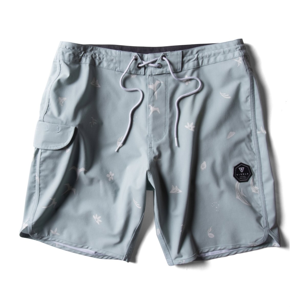 Vissla Miyashiro Island Stargazer 18.5" Boardshorts in Agave - BoardCo