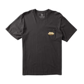 Vissla Solutions PKT Tee in Black - BoardCo